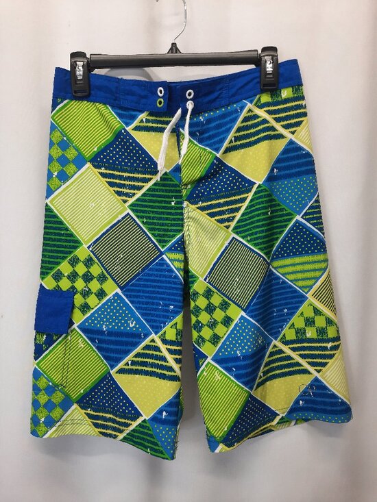 OP Other - OP Ocean Pacific Boys Youth XL 14-16 Board Shorts Swim Trunks Geometric Beach